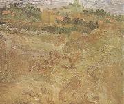 Wheat Fields with Auvers in the Background (nn04) Vincent Van Gogh